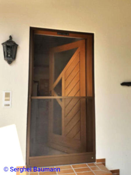 Insektenschutz-Drehtür