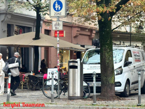 Restaurant-Schirm