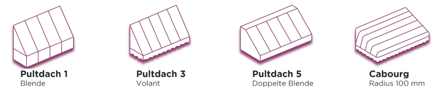 FESTSTEHENDE KORBMARKISEN