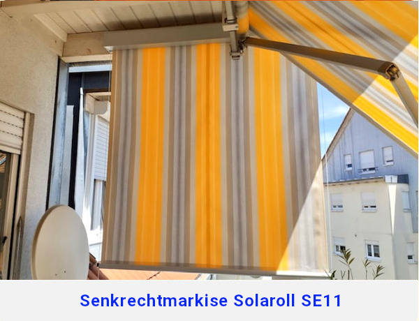 Senkrechtmarkise Solaroll SE11
